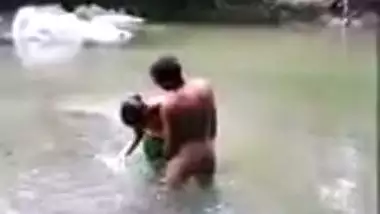 Telugu girl having outdoor village sex