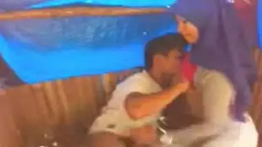 Malay Girl Enjoying sex with Boyfriend in a hut