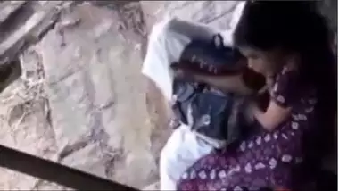 Hot Mallu Girl Stroking Boyfriend?s Penis In Public Place