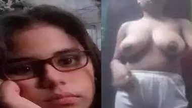 College girl stripping and showing big boobs viral MMS