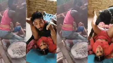 देहाती मारवाड़ी भाभी चुदते पड़की गई मज़दूर साथ २ बार