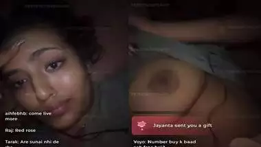 Indian model Divya Mandal flashes boob in group chat