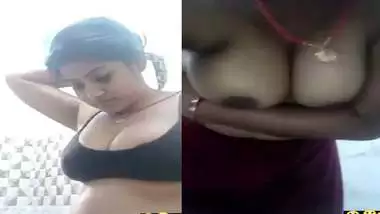 Tanker girlfriend boob show on video call viral MMS