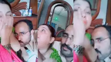 Pervert sucks his Bhabhi?s boobs and kisses her